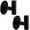 Black, variant on Self Adhesive Towel Black Hook Brushed Nickel Stainless Steel Hook Holder(2Packs)