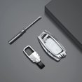 thumbnail image 4 of For Hyundai Smart 4 Buttons Metal Fob Key Case Cover for 2013-2019 Hyundai Elantra Sonata Tucson Accessories with Keychain, 4 of 9
