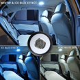 thumbnail image 4 of Luces para el techo del interior del automóvil, luces para el maletero, luces para el área de carga recargables por USB, color blanco y azul, 4 of 5