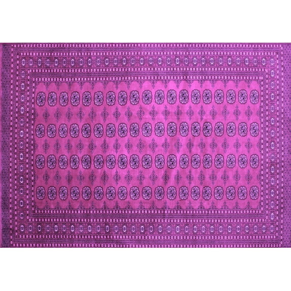 Ahgly Company Indoor Rectangle Persian Purple Traditional Area Rugs, 2' x 3'