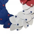 thumbnail image 4 of 16" Patriotic Floral Wreath Independence Day Wreaths for Front Door- 4th of July Wreath Decorations Summer Wreaths Outside,Artificial American Flag Wreath for Veterans Day Memorial Day Home Decor, 4 of 5