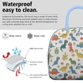 thumbnail image 3 of Womens Colorful Dinosaur and Leaf Pattern Lunch Box for Work,Insulated Lunch Bag for Women,Loncheras Para Mujer,Leakproof Adult Lunch Bag for Work,Beach,Travel,Picnic,Camping, 3 of 7