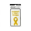 Bulk Buys CG131-72 Support Our Troops Phone Stones Stickers