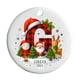 thumbnail image 2 of Adornos navideños con letras del alfabeto | 26 colgantes decorativos | Decoración navideña personalizada para hacer tú mismo, 2 of 6