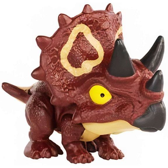 Mattel Jurassic World Camp Cretaceous Snap Squad Triceratops Action Figure (4")
