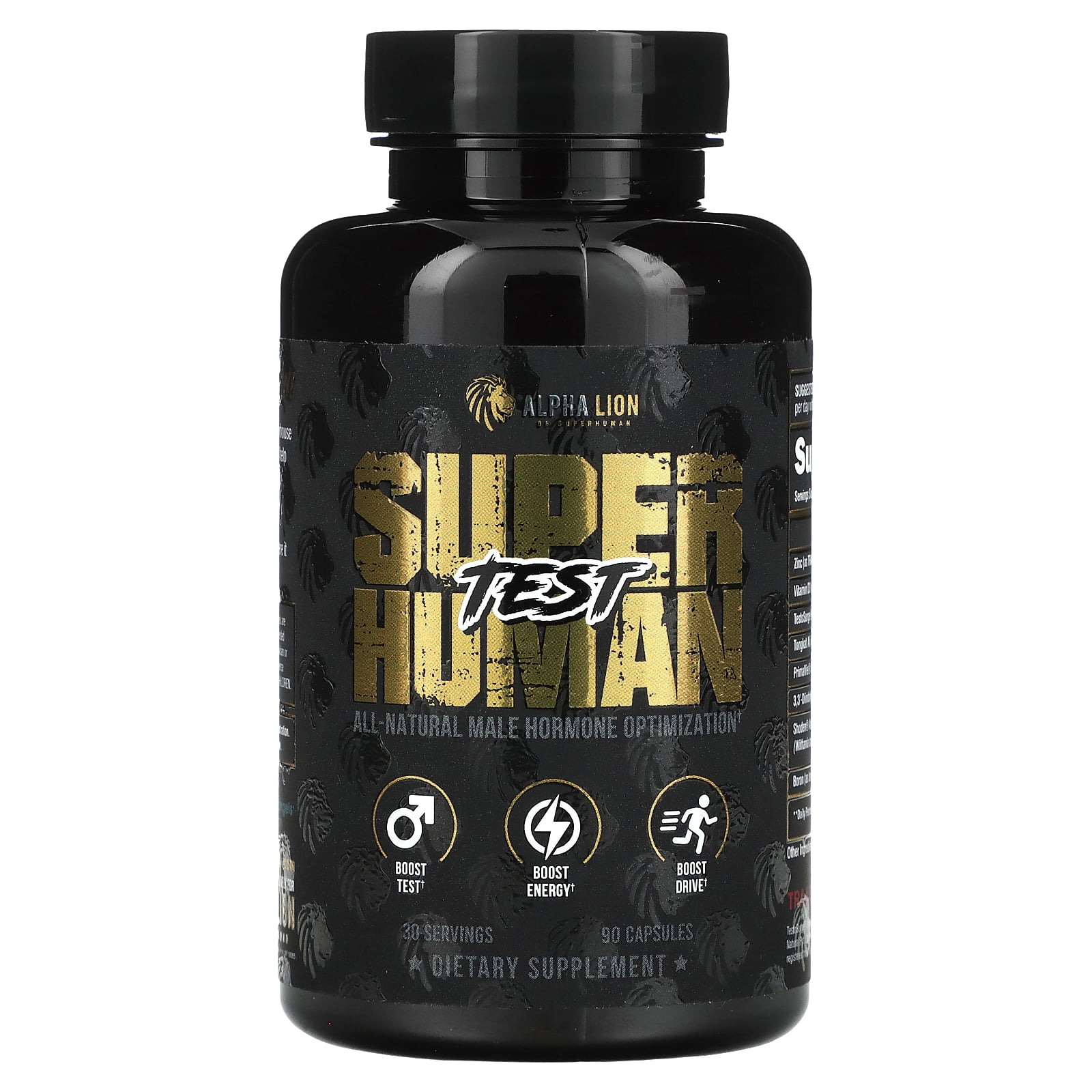 Alpha Lion: Super Human Test, 90 Capsules