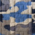 thumbnail image 3 of Mi Zone 3-Piece Blue Reversible Camouflage All Season Quilt Set with Throw Pillow, Twin/Twin XL, 3 of 5