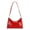 Red, variant on Women Shoulder Bag Fashion Lady Underarm Bag Bright Face Casual For Work (Red) PU Leather bag (Red)