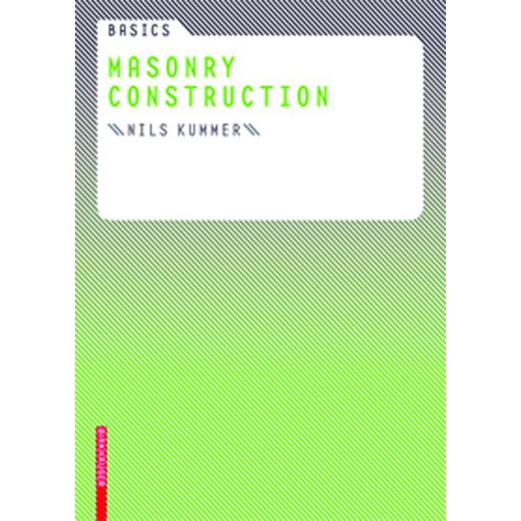 Masonry Construction, (Paperback)