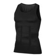 thumbnail image 1 of Men's Body Slimmer Elastic Sculpting Vest Belly Compression Vest Muscle Tank Shapewear Tummy Control, 1 of 5