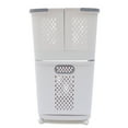 thumbnail image 3 of Movable Household Laundry Basket Bathroom Clothes Storage Basket Multifunctional, 3 of 11