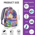 thumbnail image 6 of Tribal Inspired Laptop Backpack - 17" Sleeve & Multiple Storage Pockets | Boho Style College Bag for Students, Professionals & Trendy Travelers, 6 of 6