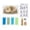 #5, variant on Beginner-Friendly DIY Lighted Sea Glass-Style Lighthouse Kit,DIY Sea Glass Lighthouse Kit Collection with Pieces & Guide,Adults Craft Kit,Handmade Ocean Beach Decor for Craft Lovers