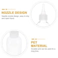 thumbnail image 2 of FELTECHELECTR 15 botellas de plástico transparente de 80 ml para arte en arena, con boquilla dispensadora (color aleatorio), 2 of 7