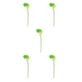 thumbnail image 2 of kurtrusly Wedding Decor With Simulated Calla - Choose Variety Of Colors And Styles With High 3D And Simulation Durable PU Tender green 5PCS, 2 of 6