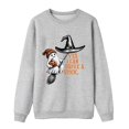 thumbnail image 4 of YunPes Boys Girls Cute Ghost Sweatshirt Long Sleeve Crewneck Baggy Pullover Tween Halloween Party Kids Trendy Casual Clothes, 4 of 4