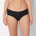 thumbnail image 1 of Culotte Hipster Ultra-Douce en Modal avec Détail de Rosette en Petit Cœur, 1 of 5