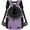 Purple, variant on PetAmi Dog Front Carrier Backpack, Adjustable Dog Pet Cat Chest Carrier Backpack, Ventilated Dog Carrier for Hiking Camping Travel, Small Medium Dog Puppy Large Cat Carrying Bag, Max 15 lbs, Gray