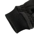thumbnail image 6 of Uandlove Men's Winter Fleece Gloves, Touchscreen Windproof, Full Finger One Size Fits Most for Commuting, Black, 6 of 8