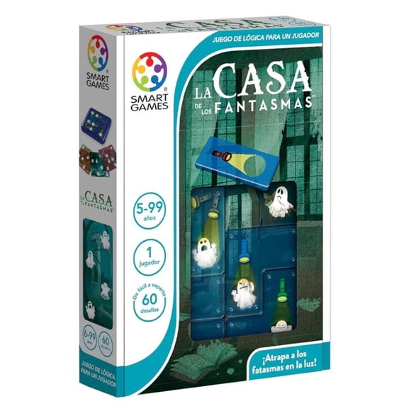 Juego De Lógica La Casa de Los Fantasmas Ghost Hunters Smart Games