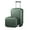 Green, variant on Zimtown 2 Piece Luggage Set, 20" Carry-On Expandble ABS PC Luggage Hardside Lightweight Suitcase, 14" Mini Cosmetic Cases, Blue