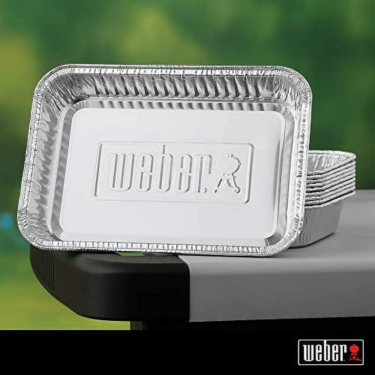 Weber Extra Large Aluminum Drip Pan (5-Pack)