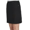 thumbnail image 4 of Hearts Of Palm Womens Petite Tech Stretch Pull On Skort With Elastic Waistband, 4 of 4