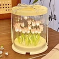 thumbnail image 4 of Mother's Day Flower Sea Night Light DIY Handmade Kit with Cake Box, Romantic Ambient Lamp for Bedroom Decor, Creative Craft Gift for Women, Mom Can Assemble, Great for Birthday or Mother's Day, 4 of 6