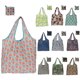 thumbnail image 1 of Bolsa de Supermercado Reutilizable de 10 Piezas 55Lbs Bolsa de Compras Plegable Bolsa de Compras de Poliéster Portátil 10 Estilos de Patrón Gran Capacidad, 1 of 11