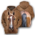 thumbnail image 4 of Sudadera con capucha con estampado de oveja, alpaca, toro y caballo para hombre, sudadera con capucha de manga larga con estampado 3D de animales, abrigo con capucha de gran tamaño para la calle, 4 of 5