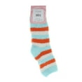 thumbnail image 6 of Lot of 4 Pairs Womens Soft & Cozy Slipper Socks Striped Assorted Colors Sz 9-11, 6 of 6