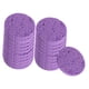 thumbnail image 4 of Esponjas faciales, discos limpiadores faciales, prácticos, profesionales, artículos esenciales para cuidado de piel en viajes. Lavan suavemente Morado 20 piezas, 4 of 8