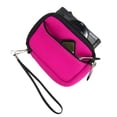 thumbnail image 3 of Water Resistant Neoprene Pouch Bag with External Pocket for Olympus Tough TG-6, Kodak PixPro, Panasonic Lumix FZ80, Canon Rebel T7, Sony DSC, 3 of 4