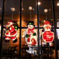thumbnail image 4 of OUSITAID Christmas LED Santa Claus Suction Cup Window Fairy Hanging LIght Holiday Decor, 4 of 8