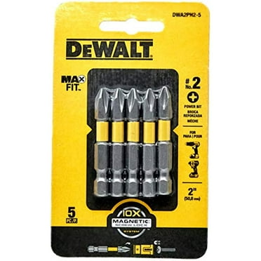 DeWalt MAXFIT Phillips #2 x 2 in. L Power Bit S2 Tool Steel 5 pc. - Case Of: 5