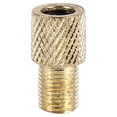 thumbnail image 2 of Paquete de 10 conectores universales para bomba de tubo, convertidor de válvula para herramientas de inflado de neumáticos, adaptadores de latón para bicicleta, 2 of 8