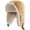 Yellow, variant on Trapper Hat with Faux Fur Lining, Ear Flaps, Adjustable Chin Strap