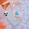 thumbnail image 3 of Compatible with iPhone 13 Pro Max Diamond Case 3D Butterfly Flower Glitter Sparkle Bling Luxury Shiny Crystal Rhinestone Clear Shockproof Protective Cover for Girls and Women, 3 of 7
