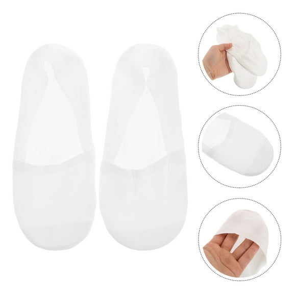 Worgeous 1 Pair Of No Show Socks For Men Invisible Low Cut Socks Short Socks For Men Non Slip Anti Fall Supple Cotton Male Socks