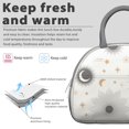 thumbnail image 3 of Ladies Gothic Constellation Lunch Box - Starry Night Design with Zipper Closure & Adjustable Strap, Insulated Reusable Leakproof Cooler for Work, 3 of 4