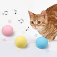 thumbnail image 3 of COOLL Kitten Plush Ball Lovely Safe Easy-cleaning Pet Automatic Roller Ball for Animal, 3 of 8