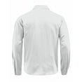 thumbnail image 4 of Men's Button Down Shirt Long Sleeve Casual Regular Fit Blouses Solid Color Trendy Formal Business Shirts with Pockets (3XL, White), 4 of 7