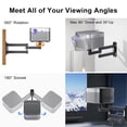 thumbnail image 3 of Soporte de pared para proyector suptek MA1330YT Universal, 6.6 libras, 3 of 6