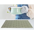 thumbnail image 5 of REGALWOVEN Placemats Set of 6 Placemats for Kitchen Dining Table Decor Washable Table Placemats Wipeable Table Mat Green 18*12Inch, 5 of 7