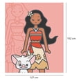 thumbnail image 2 of Cobertor Frazada Disney Moana 127 cm x 152 cm coral, 2 of 4