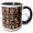 Black/White, variant on 3drose, Usa, Alaska. Collection of Old Traps Hang on Log Cabin Wall., 15oz Mug