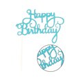 thumbnail image 2 of Letras acrílicas Billuyoard de feliz cumpleaños decoración de tarta azul, 2 of 6