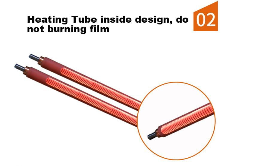 PreAsion All Metal Shell 12.5inch Thremal Hot Cold Lamiantor Machine with Inside Heating Tube for Sealing Photos 110V