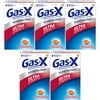 5 Pack - Gas-X Softgels Ultra Strength 50 Soft Gels Each
