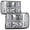 Chrome/Clear - Clear Corner, variant on M-AUTO Headlamps Assembly Headlamps Replacement for 2007-2014 GMC Sierra Truck, Chrome Housing Clear Lens Clear Corner
